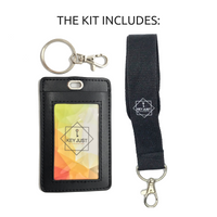 KEY JUST 1 - Card Holder with Keyring