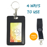 KEY JUST 1 - Card Holder with Keyring