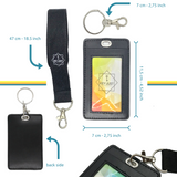 KEY JUST 1 - Card Holder with Keyring